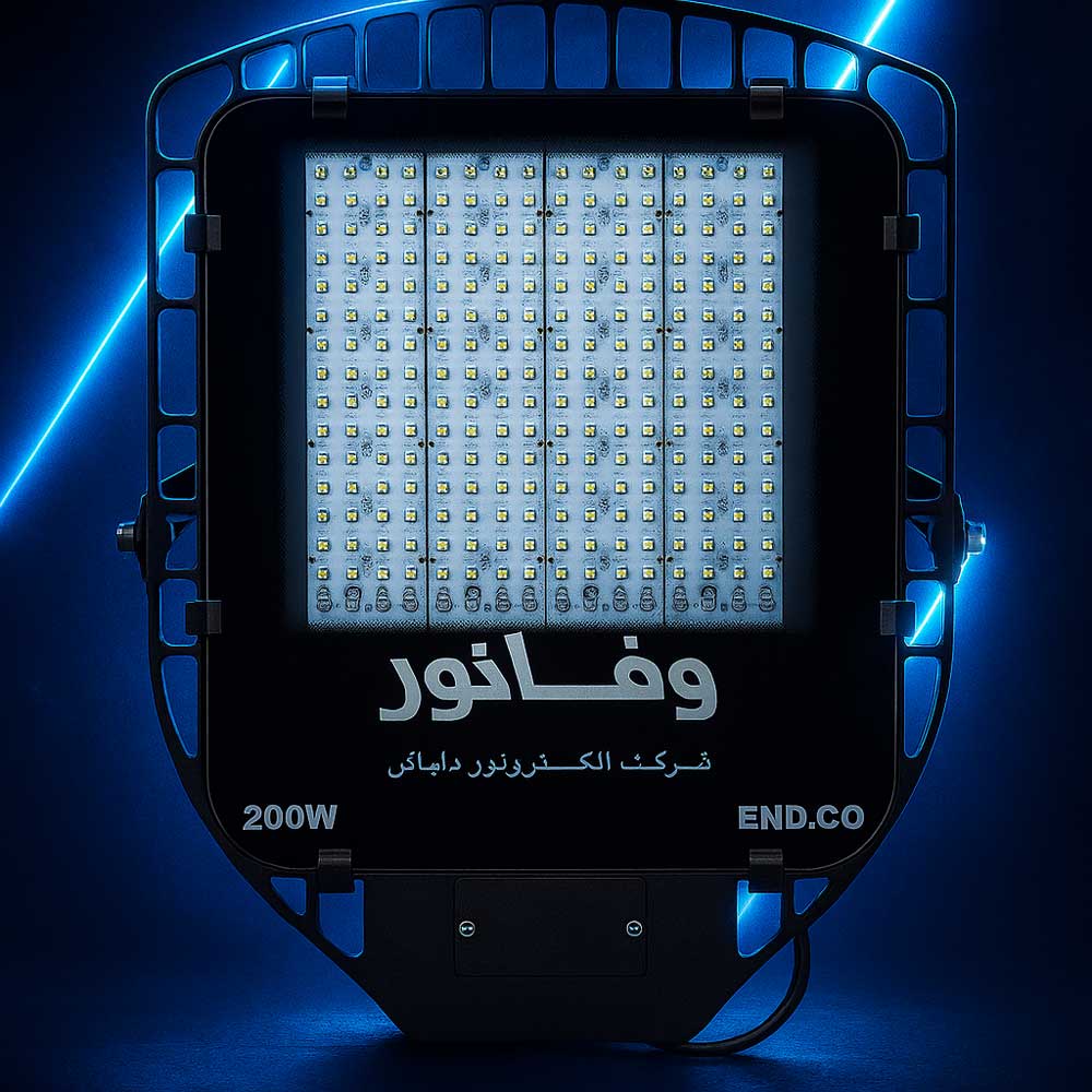 بهترین چراغ خیابانی LED ضد آب رطوبت 3 چراغ محوطه مقاوم در برابر شرایط آب و هوایی لنزدار 200 وات