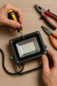 آموزش تعمیر پروژکتور smd