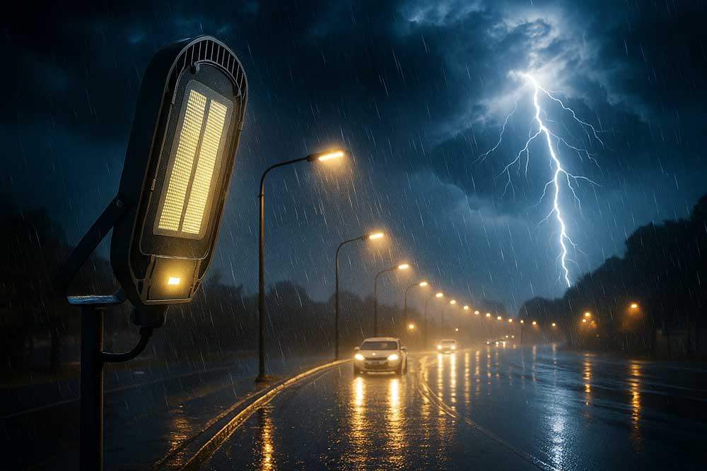 بهترین چراغ خیابانی LED ضد آب رطوبت 1 چراغ خیابانی با طراحی خاص