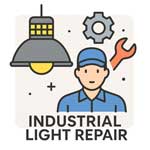 endco 13 تعمیرات چراغ صنعتی