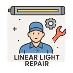 endco 15 تعمیرات چراغ خطی