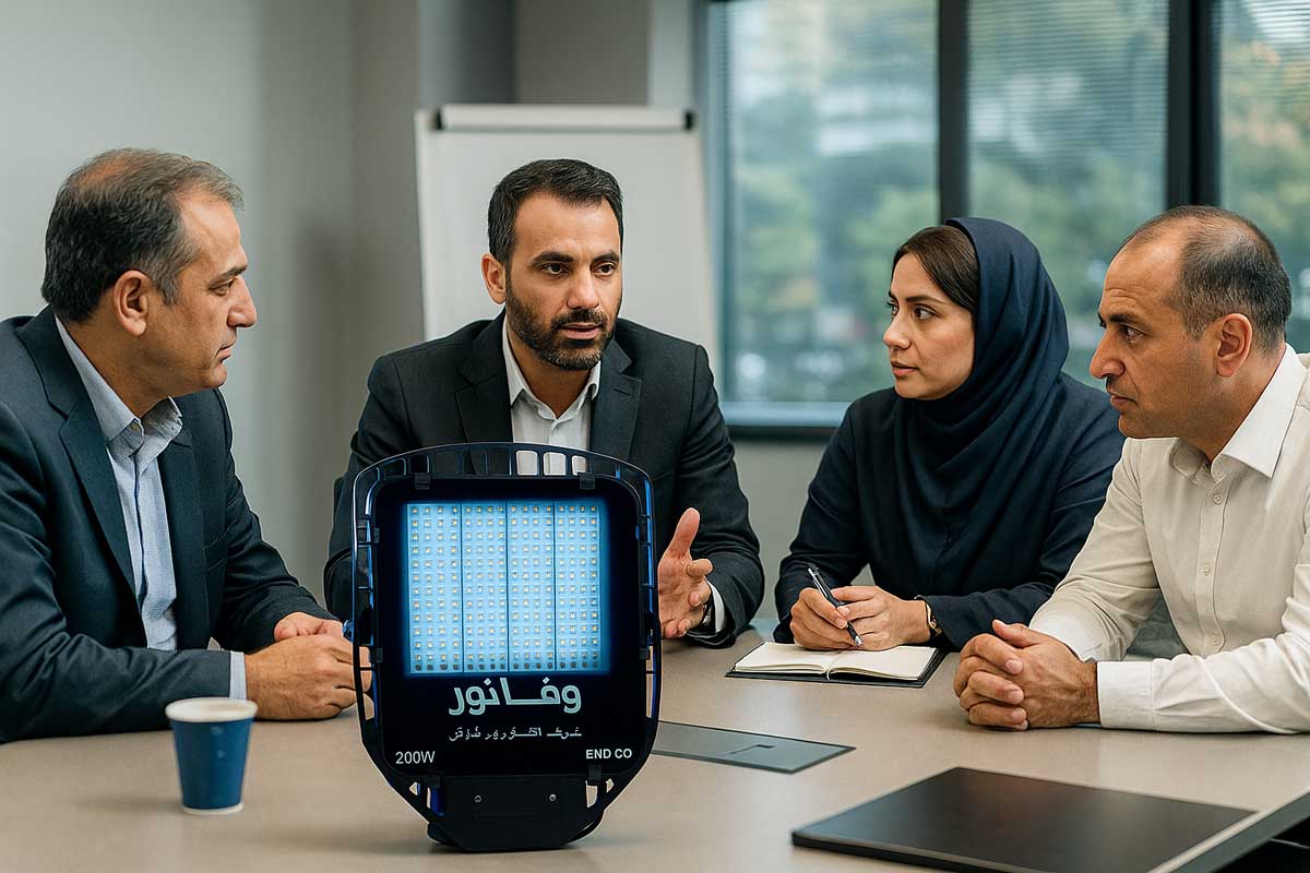 خرید بهترین برند چراغ خیابانی
